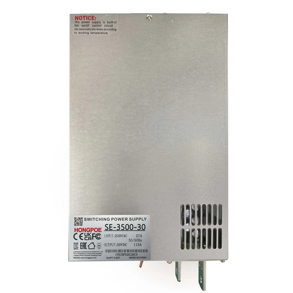 SE-3500-30 30V 116A 3500W Adjustable DC Power Supply