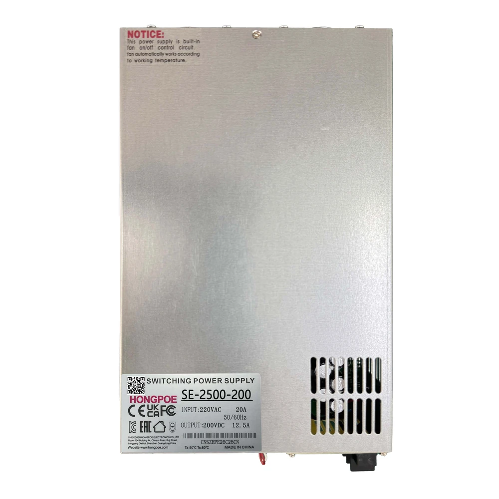 SE-2500-200 200V 12.5A 2500W 可调直流电源