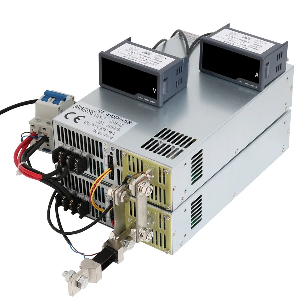 SE-6000-68 68V 88A 6000W 可调直流电源