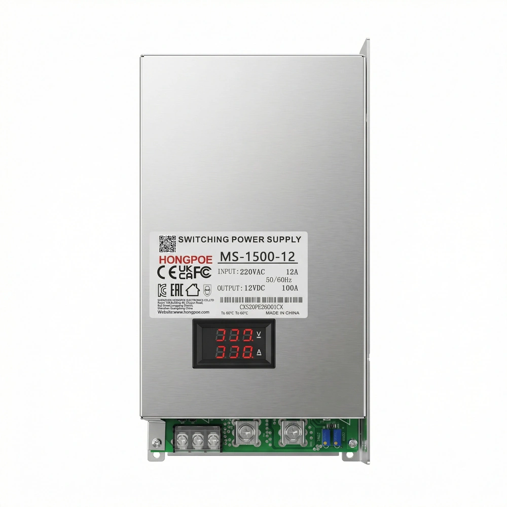 HONGPOE MS-1500-12V 1500W digital display version adjustable DC power supply